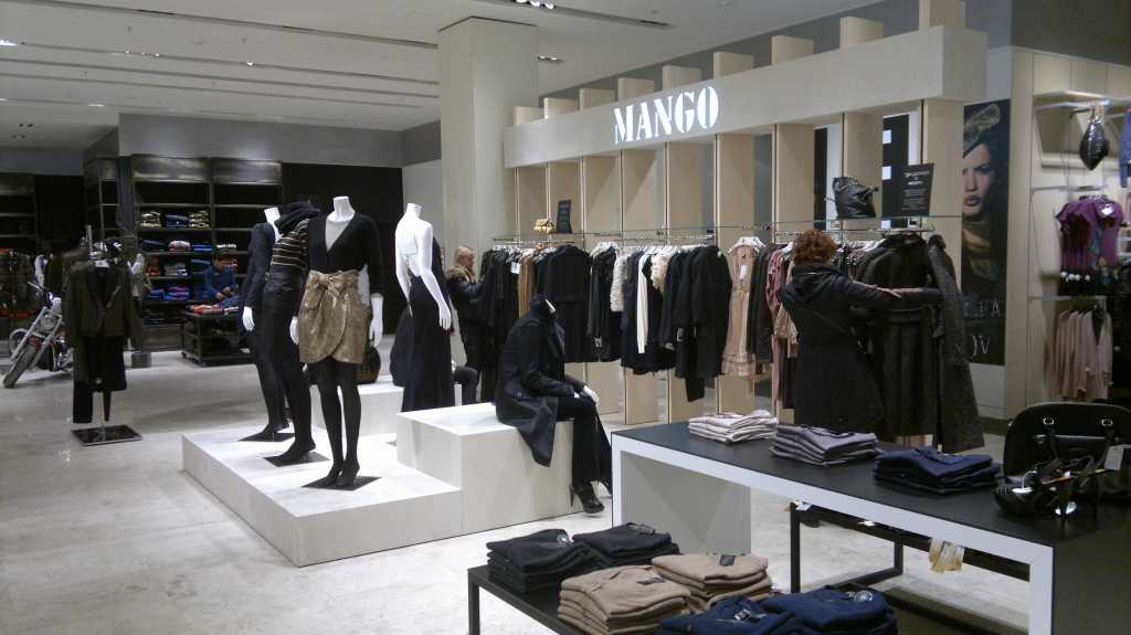 Сеть магазинов одежды и аксессуаров MANGO